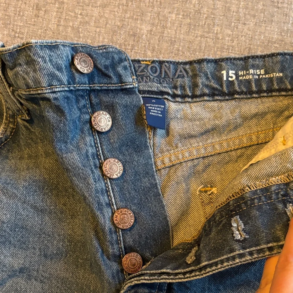Denim Distressed Women Shorts